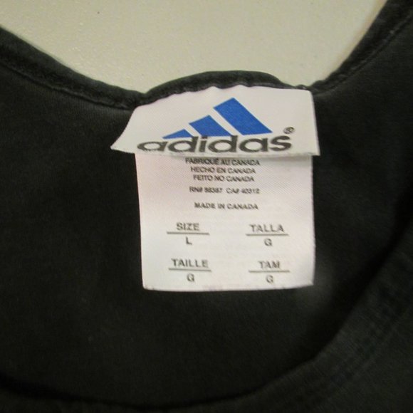 Black Adidas Tank Top Size Large - Picture 2 of 4